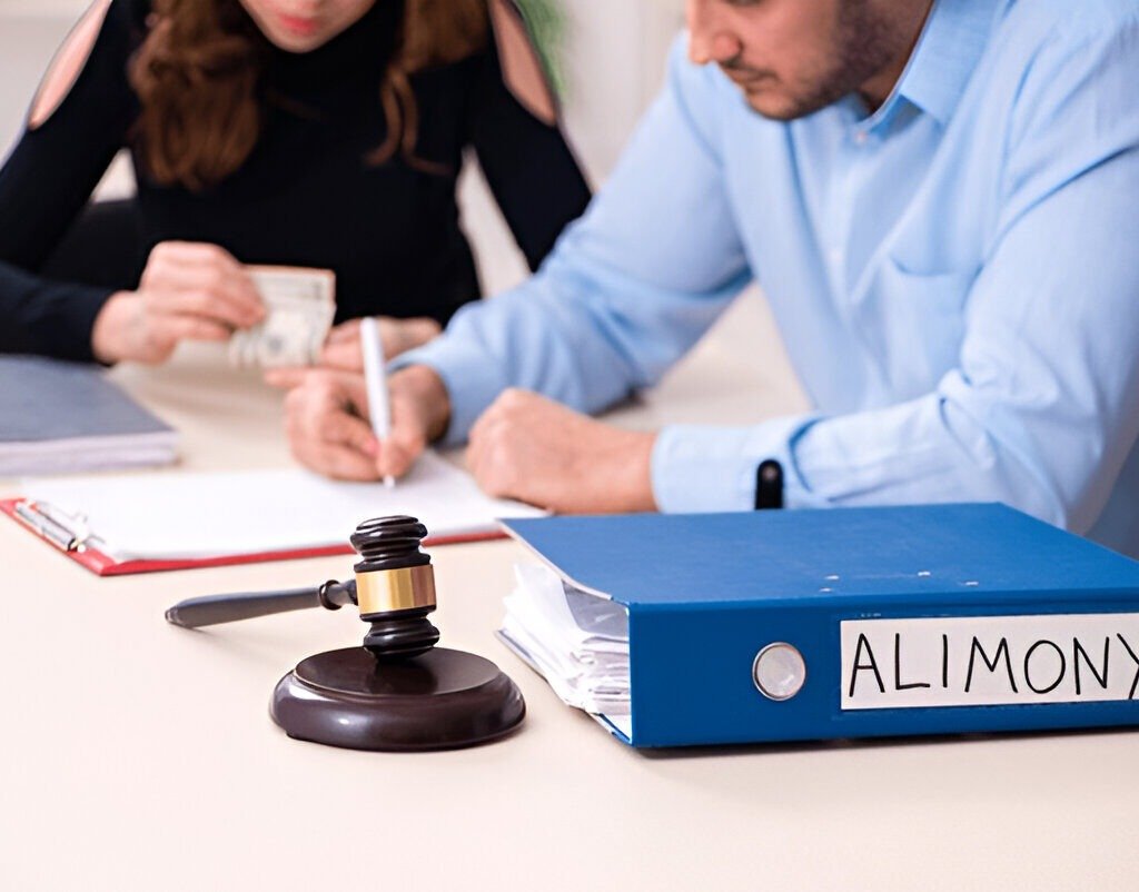 Husband and wife filing for divorce
